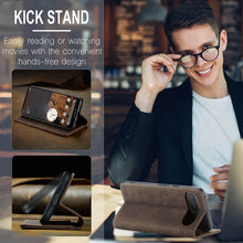 Load image into Gallery viewer, Casekis Retro Wallet Case For Pixel 9 5G
