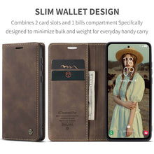 Load image into Gallery viewer, Casekis Retro Wallet Case for Galaxy A35 5G
