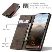 Load image into Gallery viewer, Casekis Retro Wallet Case For Galaxy S25 Plus 5G
