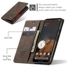 Load image into Gallery viewer, Casekis Retro Wallet Case For Pixel 9 5G

