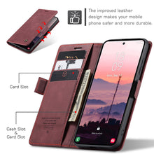 Load image into Gallery viewer, Casekis Retro Wallet Case Red
