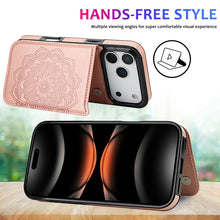 Load image into Gallery viewer, Casekis Mandala Embossed Phone Case Rose Gold
