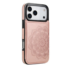Load image into Gallery viewer, Casekis Mandala Embossed Phone Case Rose Gold
