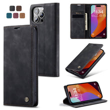 Load image into Gallery viewer, Casekis Retro Wallet Case For iPhone 15 Pro Max
