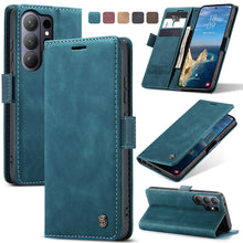 Load image into Gallery viewer, Casekis Retro Wallet Case Blue
