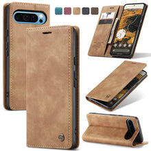 Load image into Gallery viewer, Casekis Retro Wallet Case For Pixel 9 Pro XL 5G
