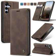 Load image into Gallery viewer, Casekis Retro Wallet Case For Galaxy S25 Plus 5G
