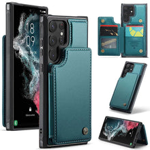 Load image into Gallery viewer, Casekis RFID Cardholder Wallet Phone Case For Galaxy S22 Ultra
