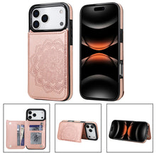 Load image into Gallery viewer, Casekis Mandala Embossed Phone Case Rose Gold
