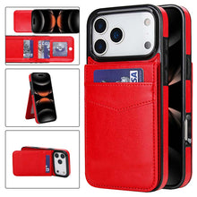 Load image into Gallery viewer, Casekis Bracket Card Slot Phone Case Red
