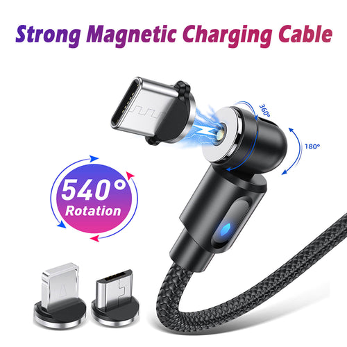 540° Strong Magnetic Charging Cable - Casekis
