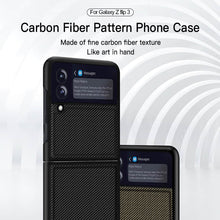 Load image into Gallery viewer, Z Flip 3 5G Carbon Fiber Pattern Phone Case - Casekis
