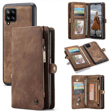 Load image into Gallery viewer, Casekis Samsung Galaxy A12 Multifunctional Wallet PU Leather Case - Casekis
