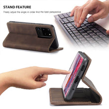 Load image into Gallery viewer, CASEKIS 2021 New Retro Wallet Case For Samsung S20 Ultra - Casekis
