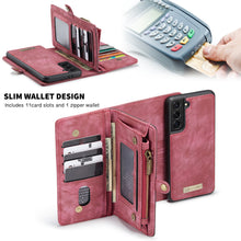 Load image into Gallery viewer, Casekis Wallet PU Leather Case for Galaxy S22 5G

