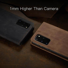 Load image into Gallery viewer, CASEKIS 2021 Retro Wallet Case For Samsung S20 Plus - Casekis
