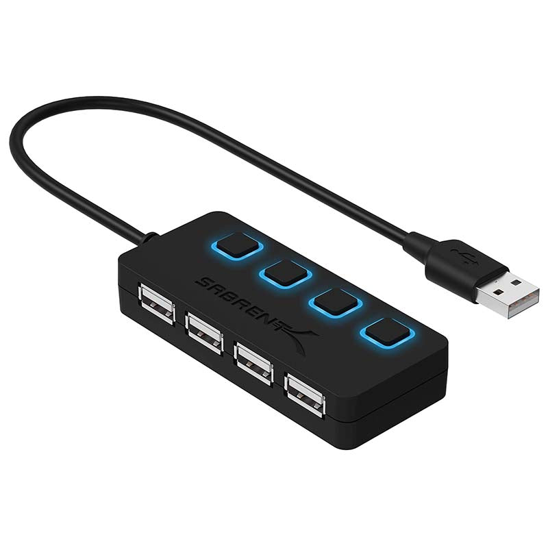 4-Port USB 2.0 Data Hub