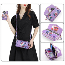 Load image into Gallery viewer, Casekis Multifunction Tote Crossbody Phone Bag Purple
