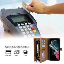 Load image into Gallery viewer, Casekis Wrist Strap Phone Case Brown
