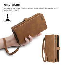 Load image into Gallery viewer, Casekis Wrist Strap Phone Case Brown
