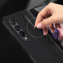 Load image into Gallery viewer, Z Fold 3 Case with S Pen Holder Business Case
