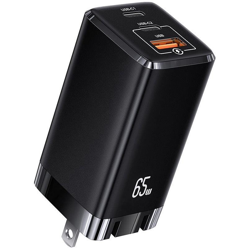 65W GaN Charger 3-Port PD Portable Charger