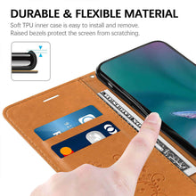 Load image into Gallery viewer, Casekis Embossed Butterfly Wallet Phone Case Yellow
