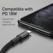 Load image into Gallery viewer, USB-C to Lightning Charge Cable PD 20W for iPhone
