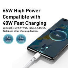 Load image into Gallery viewer, USB-C to USB 66W Fast Charge Cable
