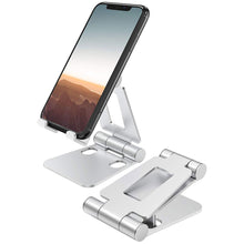 Load image into Gallery viewer, Adjustable Desktop Phone Stand-Silver
