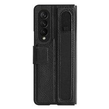Load image into Gallery viewer, Casekis Leather Case With S-pen Slot for Galaxy Z Fold 3 5G
