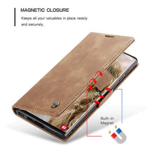 Load image into Gallery viewer, Casekis Retro Wallet Case Brown
