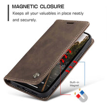 Load image into Gallery viewer, Casekis Retro Wallet Case For iPhone 14 Plus
