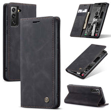 Load image into Gallery viewer, Casekis Retro Wallet Case For Galaxy S21 Plus 5G

