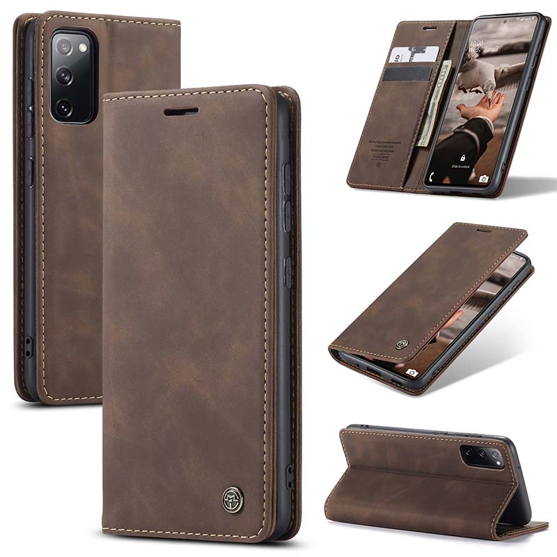 Casekis Retro Wallet Case For Galaxy S20 FE (4G/5G)