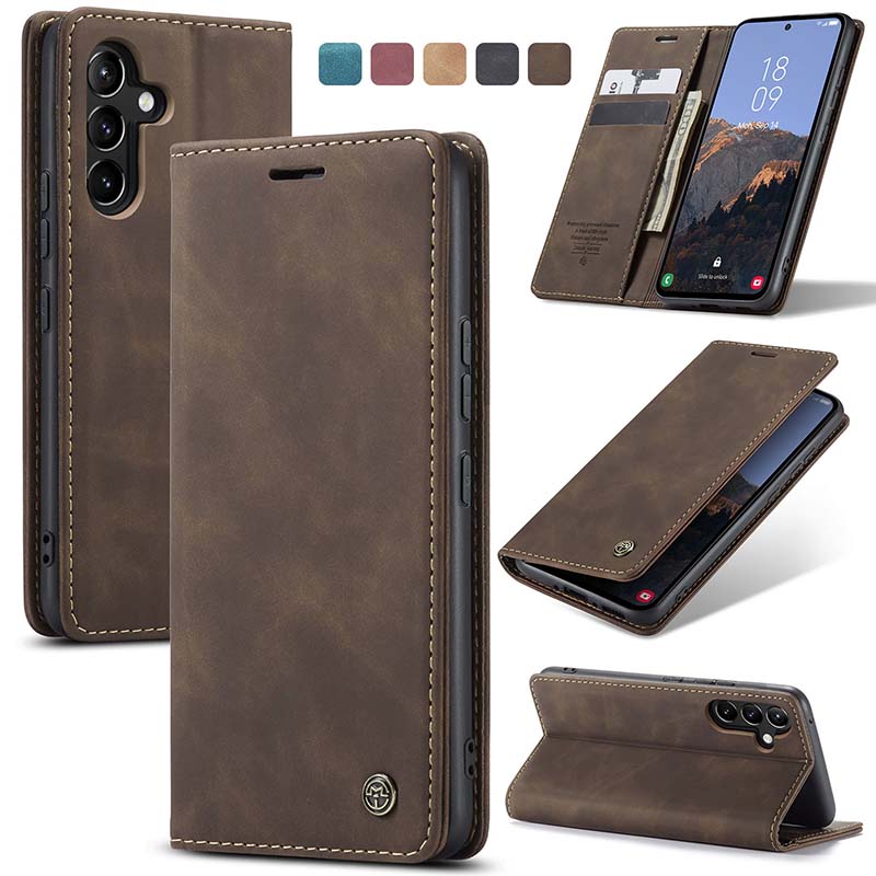 Casekis Retro Wallet Case for Galaxy A54 5G